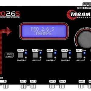 Processador De Áudio Digital Taramps Pro 2.6s 6 Saidas